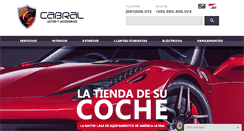 Desktop Screenshot of cabral.com.py