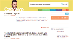 Desktop Screenshot of cabral.ro